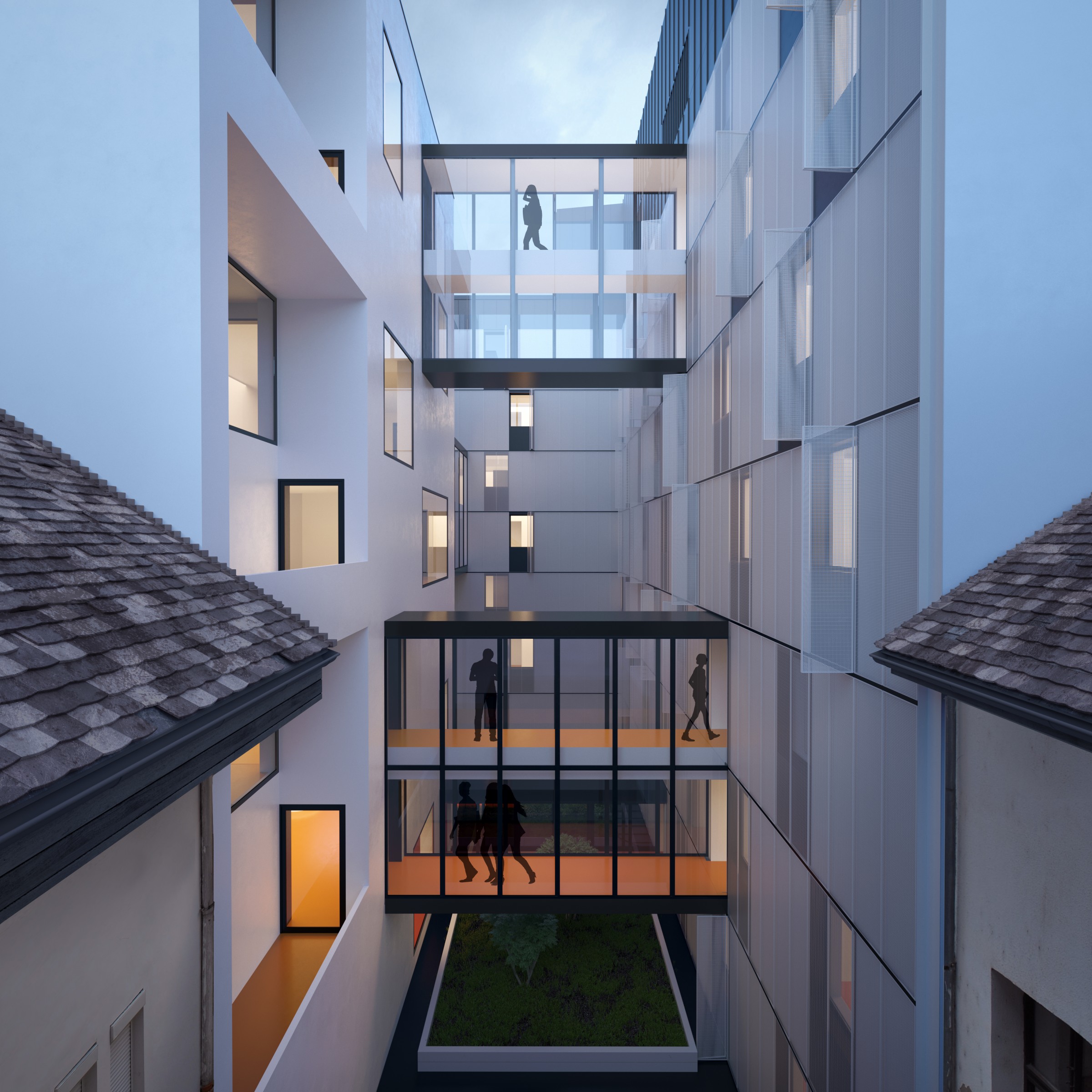 Unique spatial milieu – Winner of the Corvinus dormitory design competition